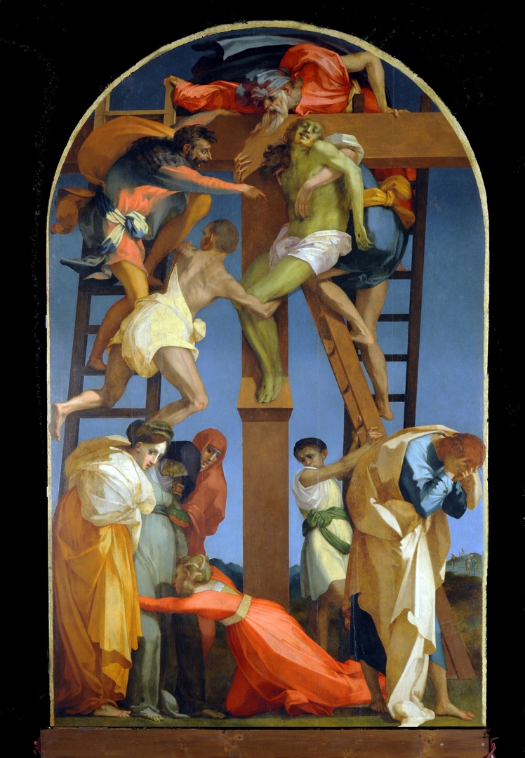 Rosso Fiorentino, Deposizione dalla croce (Снятие с креста), 1521